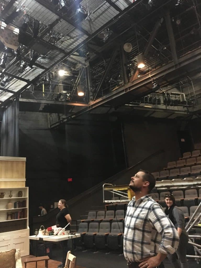 Dominic Abbenante, Master Electrician, Resident Lighting Designer at PlayMakers Repertory Company