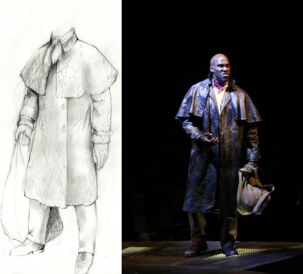 Sweeney Todd Preliminary sketches