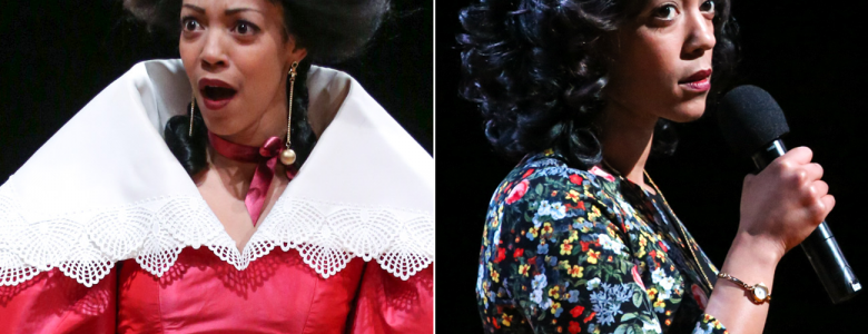 Nemuna Ceesay in 'Tartuffe' and 'The Christians' in rep at PlayMakers Repertory Company. Photo by HuthPhoto.