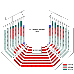 Paul Green Seating Chart