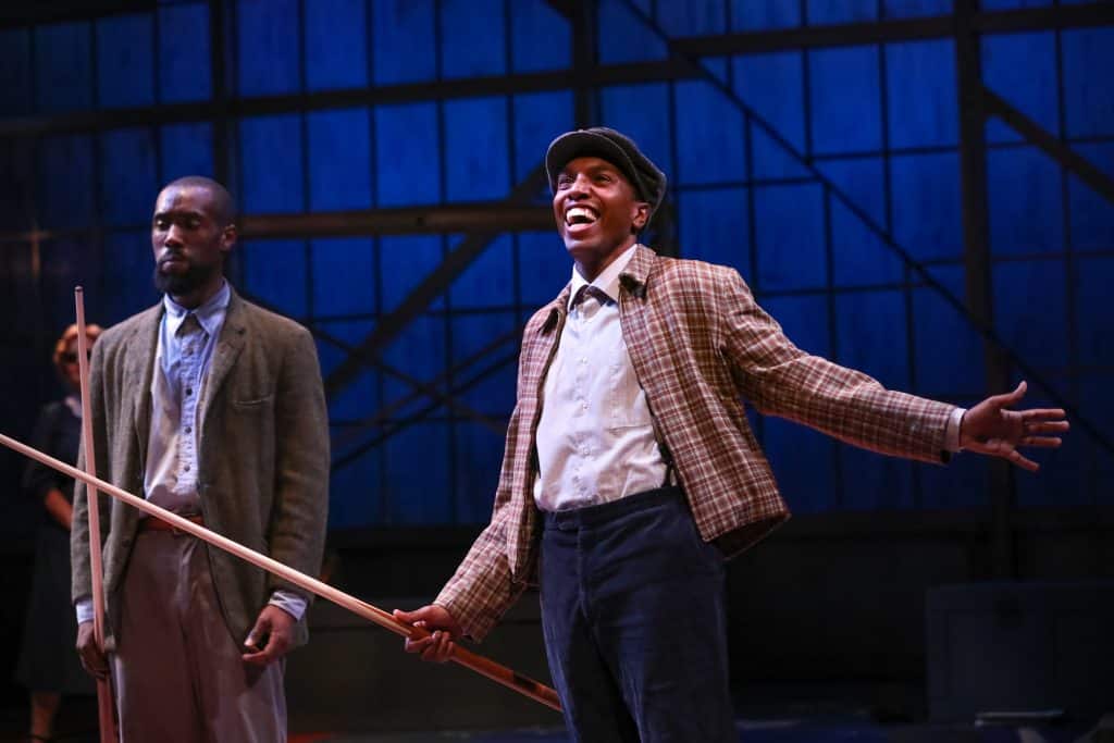 Amadio as Buddy in Nambi E. Kelley’s “Native Son” at PlayMakers Repertory Company. (HuthPhoto)