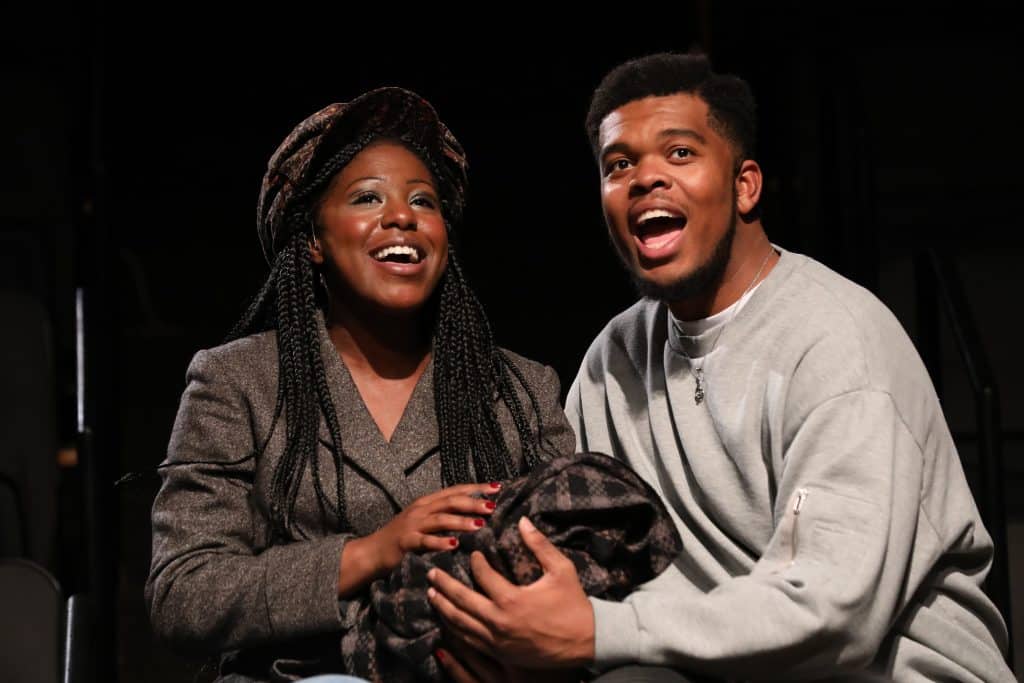 11_AnnEliza Canning as Sarah and Fergie L. Philippe as Coalhouse in RAGTIME at PlayMakers_Directed by Zi Alikhan_HuthPhoto