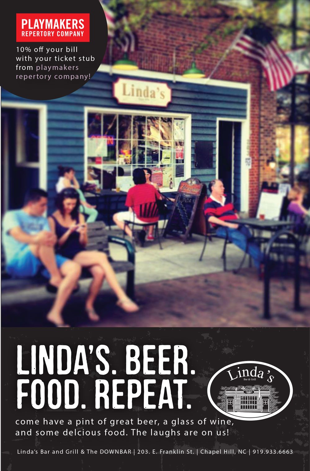 Linda's Bar and Grill.
