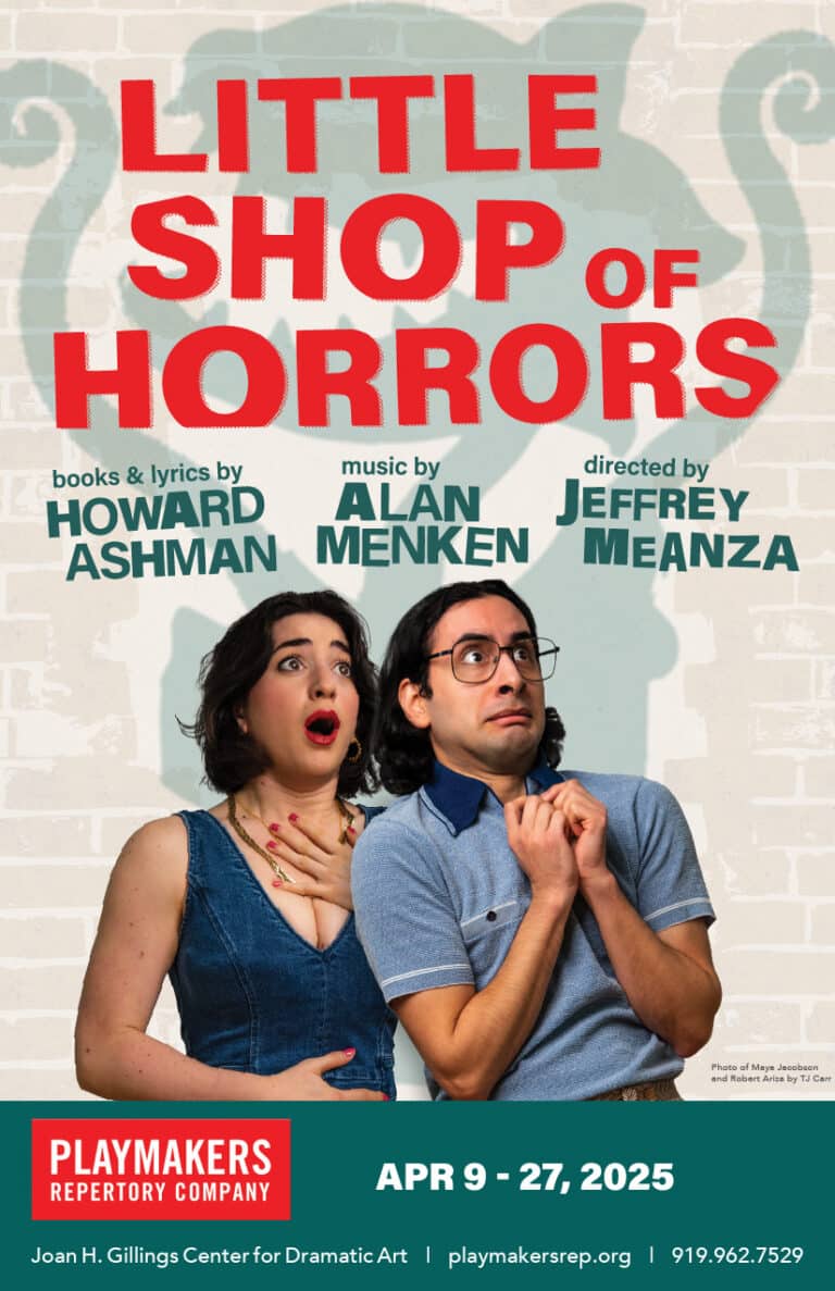 Playbill for Little Shop of Horrors | PlayMakers Repertory Company